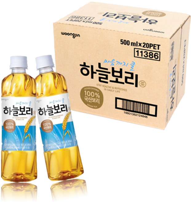 하늘보리, 500ml, 20개
