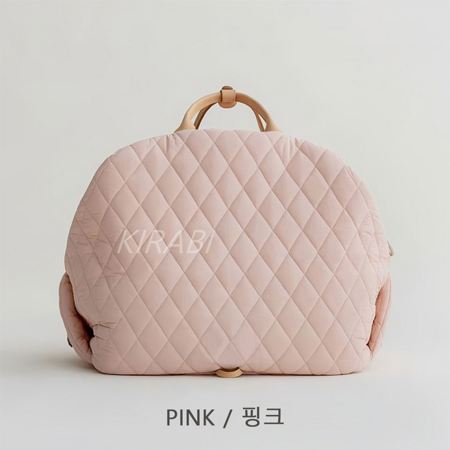 키라비 강아지 이동가방 강아지 카시트 겸용 CWB01, 가방CWB-01, 핑크, 1개