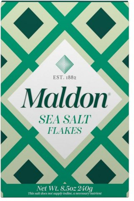 Maldon 훈제 훈연 소금 스모크 솔트 말돈 바다 플레이크 4.4온스, 240g, 8.5 온스 (1개 묶음), 1개