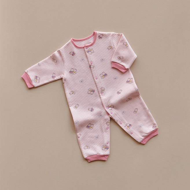 돗투돗 러브프렌즈 보온 실내 우주복 신생아 유아