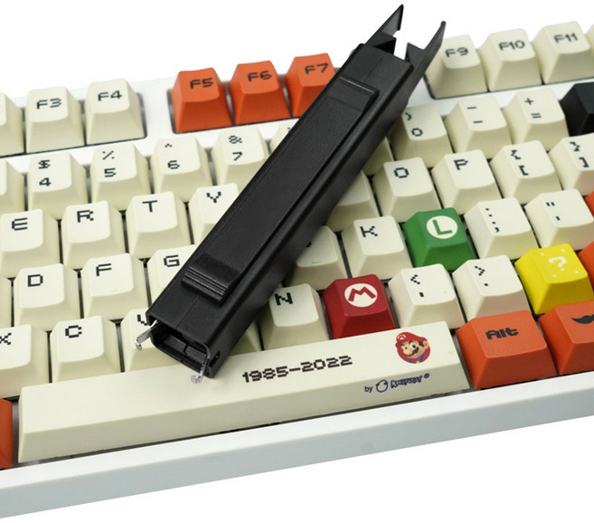 올인원 키캡 스위치 듀얼 리무버 풀러 2in1 기계식키보드 도구 툴, 제조사축, 올인원 리무버, 블랙