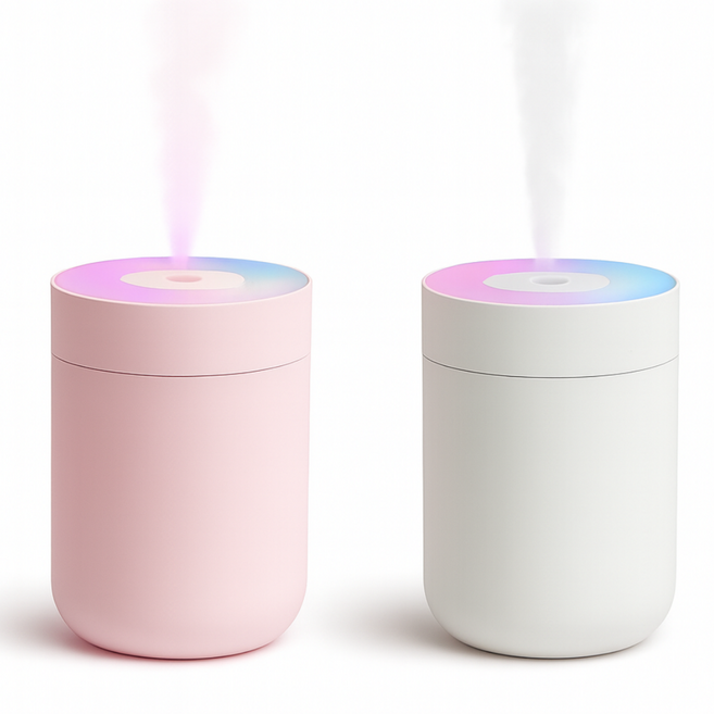 에브릭스 휴대용 미니 가습기, 화이트