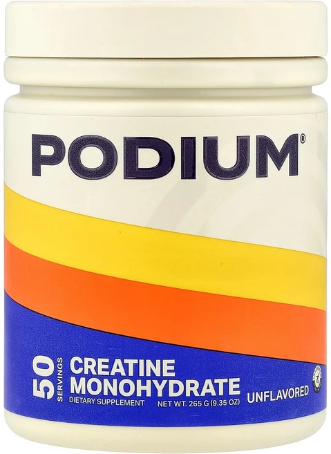 포디엄뉴트리션 크레아틴 5g 모노하이드레이트 무맛 파우더 265g, Podium Nutrition 포디움 뉴트리션 크레아틴, 1개 - 쿠팡