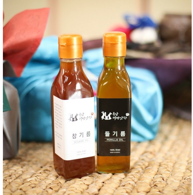 국산 들기름 참기름 100% 저온착유 당일발송 선한곳간, 1개, 300ml