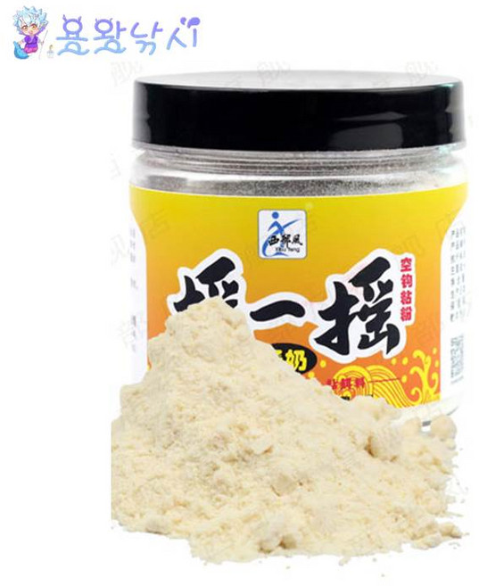 [용왕낚시] 흔들이 떡밥 서부풍 흔들이 흔들이떡밥 홍충맛 우유계란맛 부푸리떡밥 슈퍼젤 마부시 초강력 점성떡밥, 계란맛 흔들이 1병, 1개