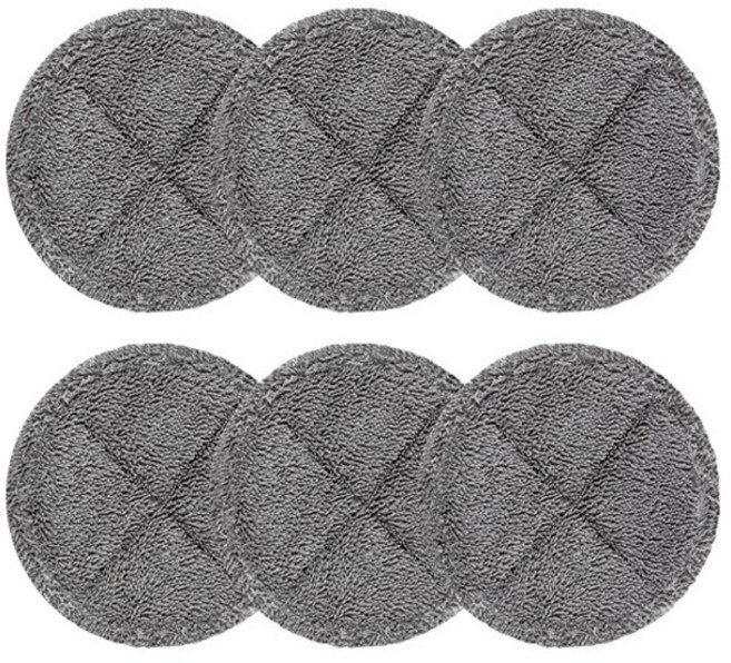 물걸레청소기 전기종 호환 극세사 걸레 회색 22cm, 3세트, 21~22cm 회색 극세사