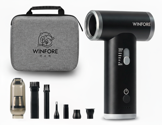 윈포레 미니 초강력 차량용 에어건