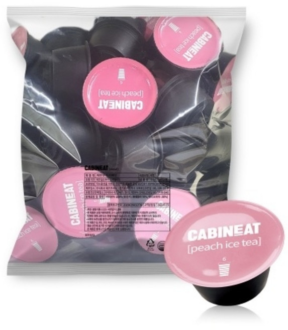 캐빈잇 돌체구스토호환 캡슐커피 복숭아아이스티 50개입 파우치포장 직접로스팅, 돌체구스토호환 캡슐커피 복숭아아이스티 50개입 파우치포, 1개, 25g