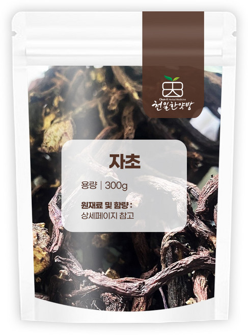 천일한약방 국산 자초 주치 자근 지치 (대) 300g, 1개