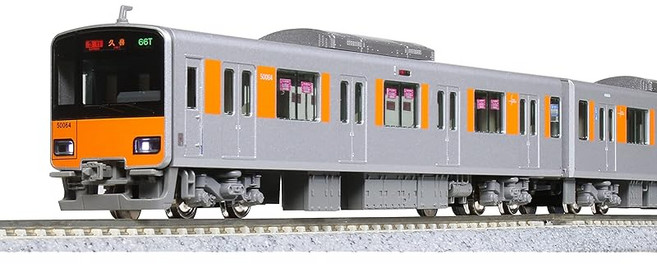 카토(KATO) N게이지 토부 철도 토부 스카이트리 라인 50050형 6량 기본 세트 10-1597 철도 모델 전차, 1개