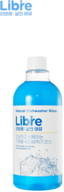 리브레 가정용 식기세척기 린스 500mg, 1개, 500ml