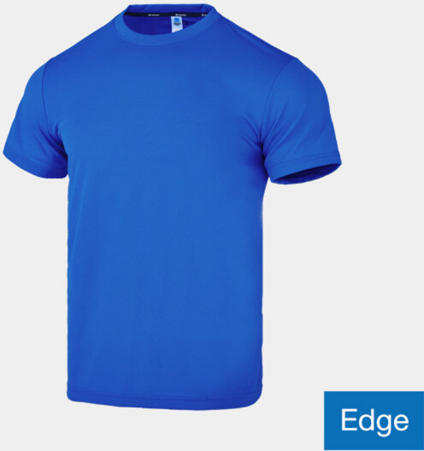 무토 쿨라운드 티셔츠 엣지-마린블루