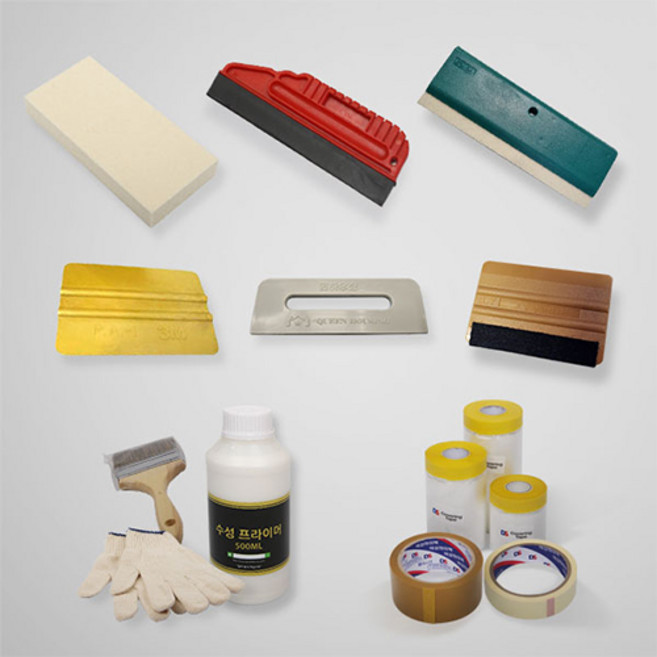인테리어 필름지 시트지 시공용 프라이머 재단자 헤라 밀대 붓 자재 모음, 02. 커터칼(대)