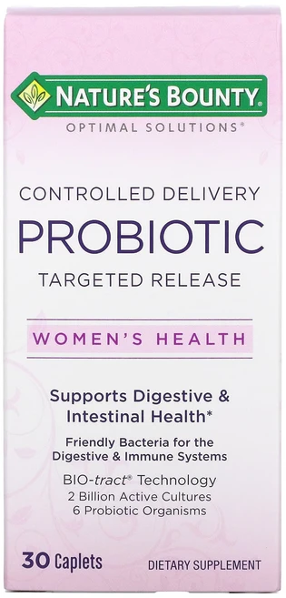 네이쳐스바운티 옵티말 솔루션 프로바이오틱 우먼 20억 CFU 30정 여성 유산균, 1개, 1개 - 쿠팡