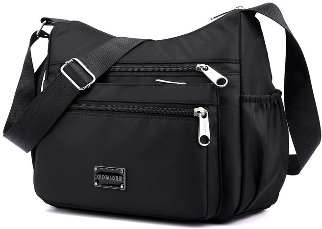 나일론 해외여행 크로스백 산책 보조가방 모녀 여행 커플 아이템 엄마 데일리백