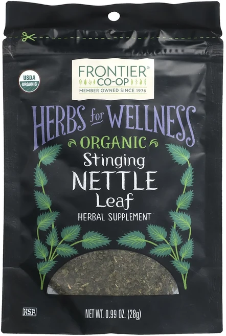 Frontier Co-op 유기농 쐐기풀 잎 28g(0.99oz), FrontierCoop유기농쐐기풀잎28g099oz, 28g, 1개 - 쿠팡