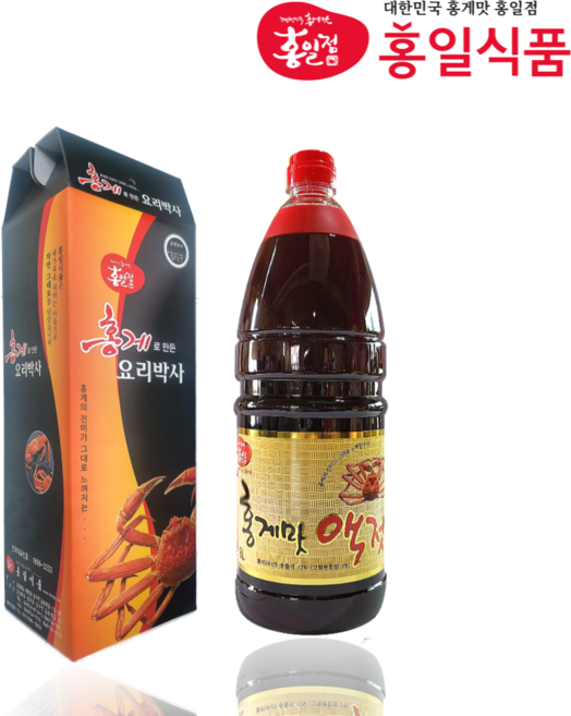 홍일 홍게맛액젓 1.8L 단품 선물세트 선물박스포함 편스토랑 홍게간장 W.A.T.B, 1개