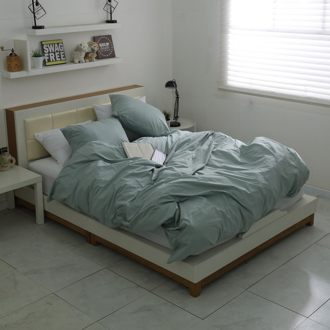 자체제작 순면80수 바이오워싱 이불커버 광폭 고밀도, 16.빈티지 세이지