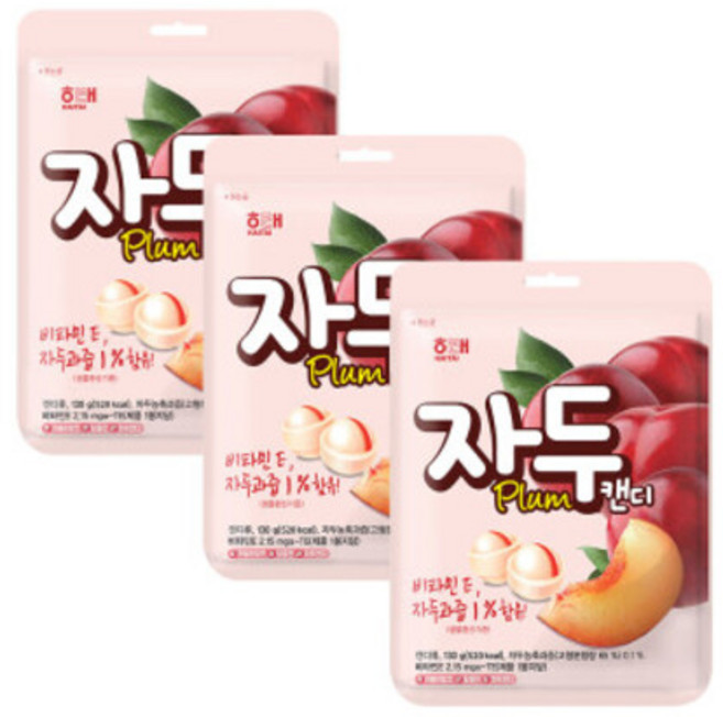 해태제과 자두 캔디 130g 16봉