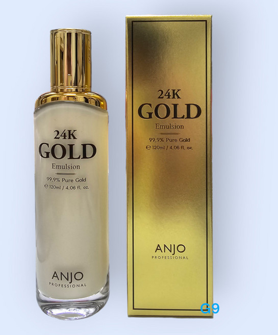 앙쥬 프로페셔널 24K 골드 탄력 보습 에멀전 주름케어 스킨케어, 120ml, 1개