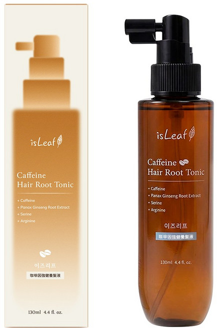isLeaf 咖啡因強健養髮液 130ml, 1個