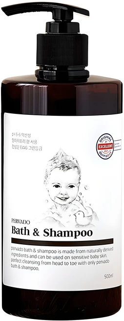 페르바도 바스 앤 샴푸 알러지프리향, 500ml, 1개 - 쿠팡