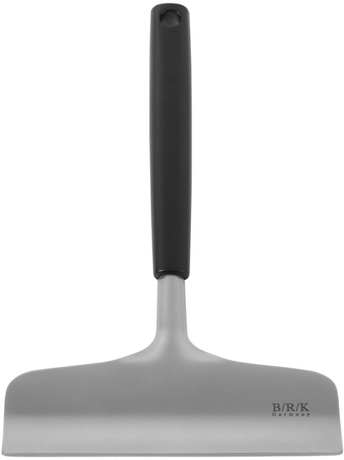 BRK 304 스텐 와이드 계란말이 뒤집개 / 스프레더 에그롤터너, 1개, 실버&블랙