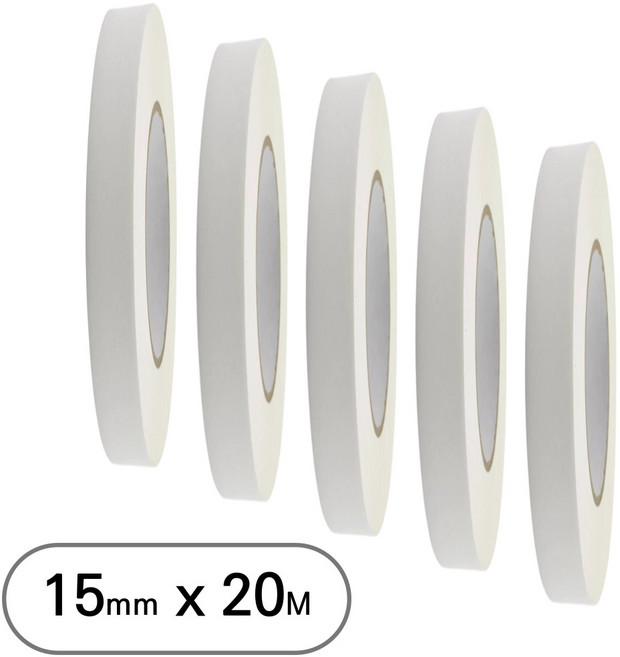 아트위브 마스킹 테이프 종이테이프 아이보리 15mm, 5개