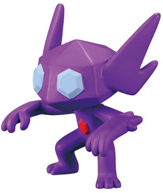 포켓몬스터 몬콜레 깜까미 피규어 한국판 정품 미니 피규어