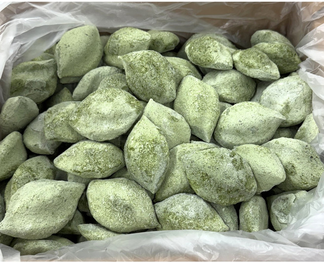 모시송편 8kg (한알 약55g) 모시떡(벌크포장)) 모싯잎송편 8k, 1박스