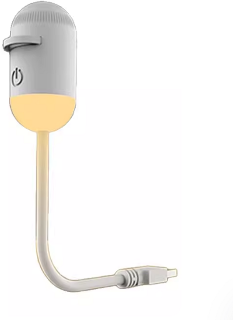 USB 星空小夜燈，可調焦距投影，360度旋轉, 1個, 白色款全套【機器+1片裝]