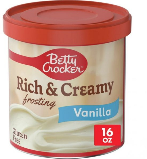 Betty Crocker Gluten Free Vanilla Frosting 16 온즈, Single, 1개