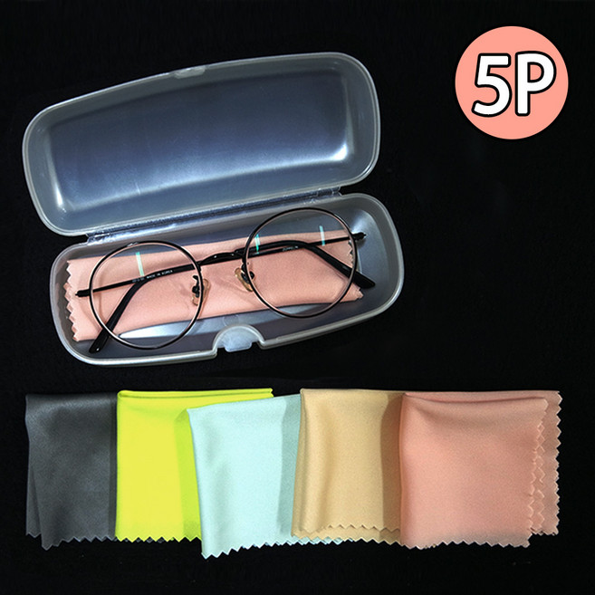 힘찬쇼핑_ 안경닦이 천 렌즈클리너 안경점용품 행사 기프트 5p