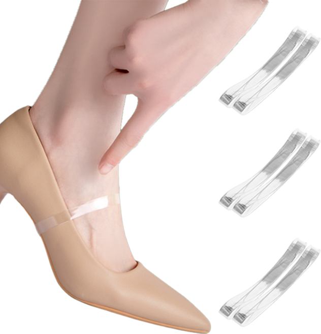 투명구두스트랩 하이힐 벗겨짐 방지 고정 투명끈