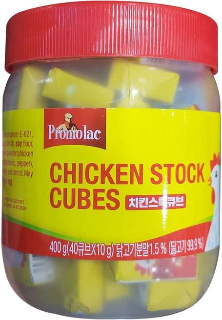 프로모락 치킨스톡 큐브 40p, 400g, 1개