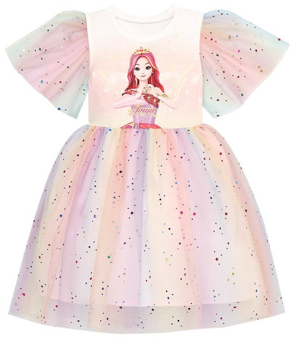 시크릿쥬쥬원피스 여아 보우 5부 원피스