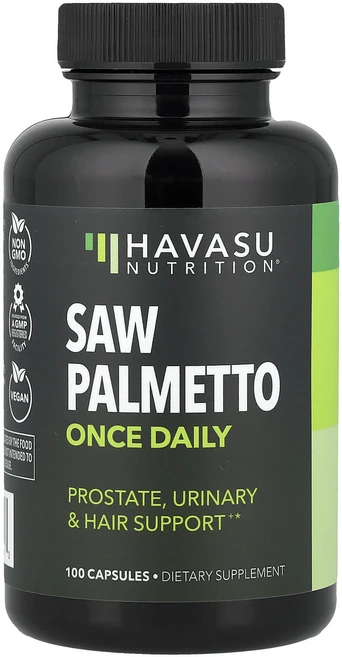 몸관리하세요 겨울입니다 Havasu Nutrition 쏘팔메토 캡슐 100정(캡슐 1정당 500mg) 특별관리진행, HavasuNutrition쏘팔메토캡슐100정캡슐1정당, 1 - 쿠팡