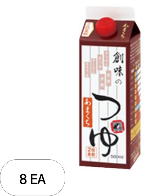 소미 쯔유 단맛, 500ml, 8개