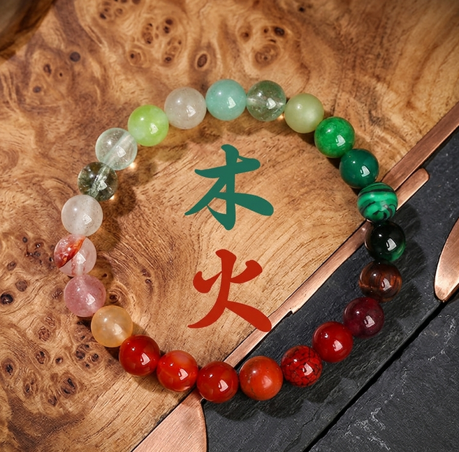 온결 오행 팔찌 호안석 사주 소원 천연석 커플아이템