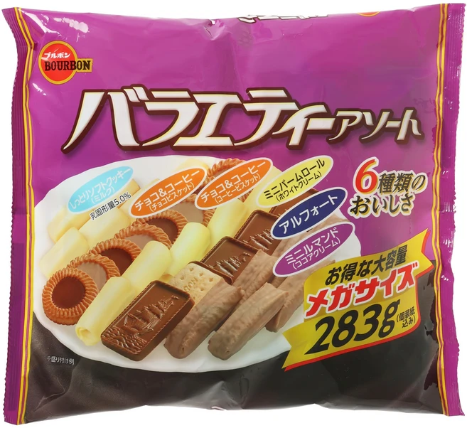 부르봉 버라이어티 어소트 메가 사이즈 283g, 1개 - 쿠팡