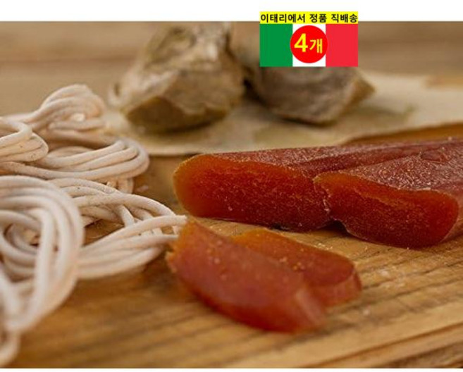 Inke 이태리 정통 프리미엄 보타르가 자연산 숭어 어란 200g 2개, 4개
