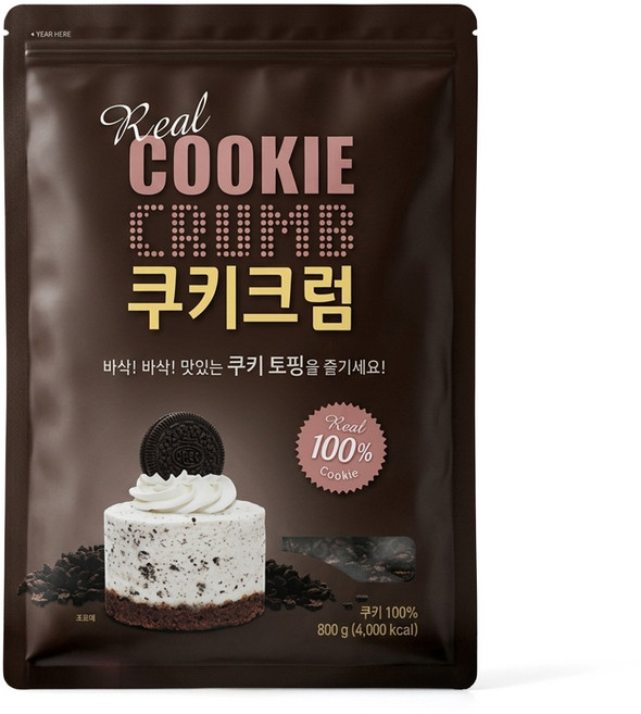 [소비기한 26년6월16일] 동서 쿠키 크럼 토핑 800g, 1개