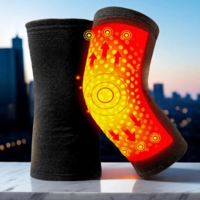 합리적가치 겨울 무릎 방한용 레그워머 찜질 보온 발열 토시 보호대