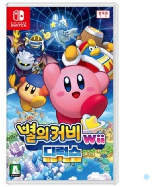 별의 커비 WII 디럭스 닌텐도 스위치 정품 게임 타이틀 팩 (국내 배송)