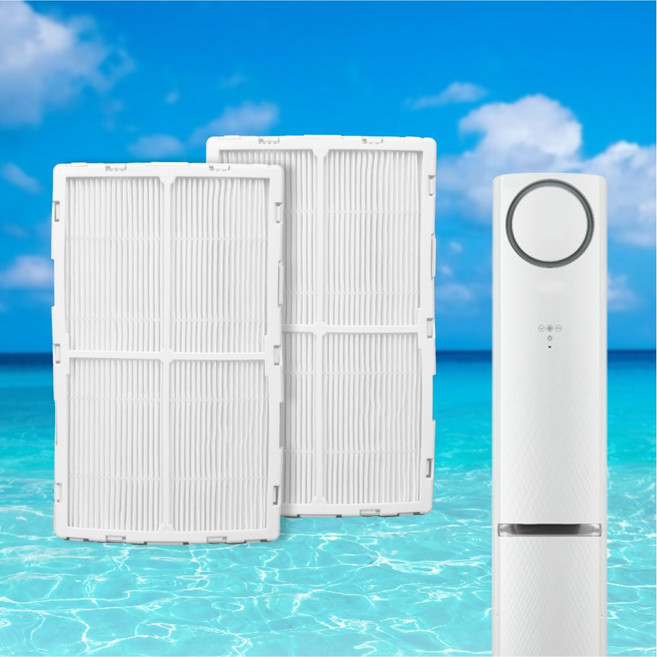 LG 휘센 에어컨필터 스탠드형 듀얼 스마트 2in1 위너 칸 벽걸이 타워플러스I 손연재 크라운 신형 구형 호환, 1세트, 손연재 G2 필터세트(2EA)