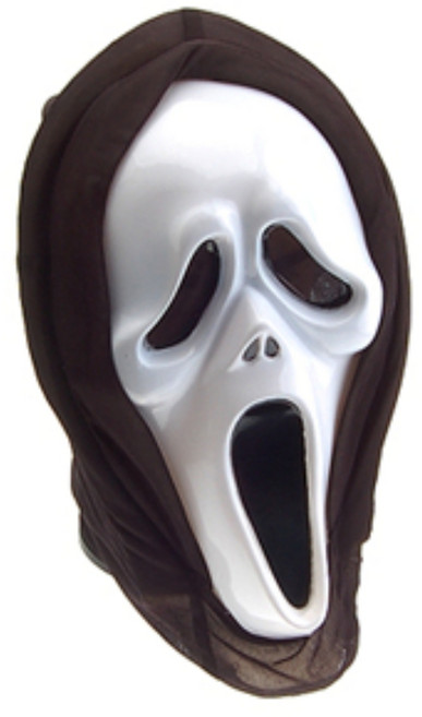 23 할로윈 가면 파티 마스크, 1개, 03_스크림 가면