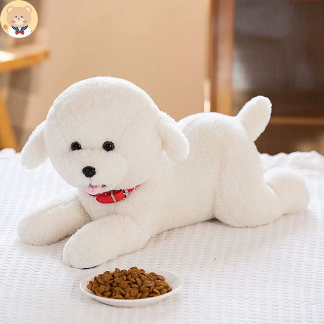 인형 제작 주문 수작업 반려동물 강아지 리얼, 추가 옵션 3, A. 엎드린 자세 35cm