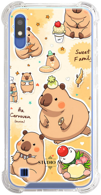 Capybara 그림 맥세이프 핸드폰 케이스 젤리 하드타입