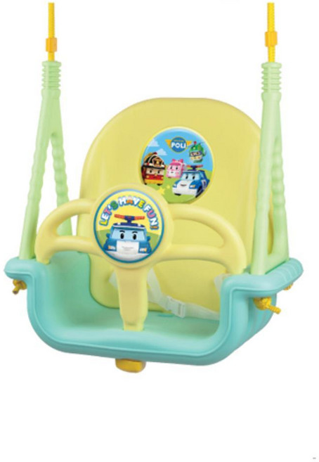 어린이 실내 대형 완구 폴리 그네 장난감 아기그네, 1개