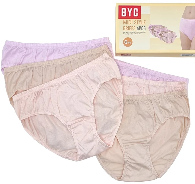 순면 100% 미디 팬티 - 쿠팡